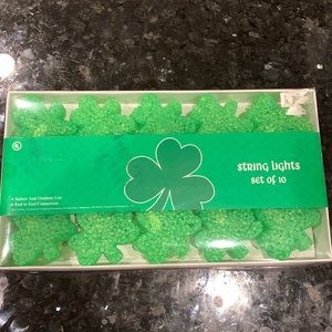 Shamrock String Lights - NWT